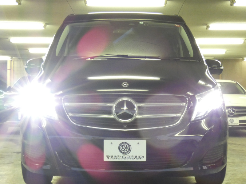 メルセデスベンツ Vクラス V220d ﾏﾙｺﾎﾟｰﾛﾎﾗｲｿﾞﾝ ﾚｰﾀﾞｰｾｰﾌﾃｨPKG　ﾎﾟｯﾌﾟｱｯﾌﾟﾙｰﾌ 最大5名就寝可能 回転式ｼｰﾄ 黒革 HDDﾅﾋﾞ 地ﾃﾞｼﾞ 360ｶﾒﾗ 純正ﾄﾞﾗﾚｺ 両側ﾊﾟﾜｰｽﾗｲﾄﾞﾄﾞｱ　2年保証付