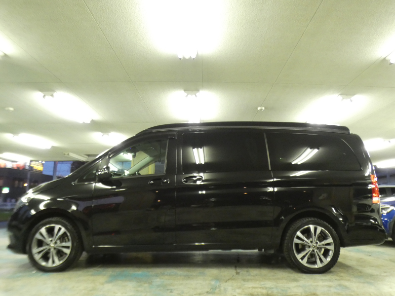 メルセデスベンツ Vクラス V220d ﾏﾙｺﾎﾟｰﾛﾎﾗｲｿﾞﾝ ﾚｰﾀﾞｰｾｰﾌﾃｨPKG　ﾎﾟｯﾌﾟｱｯﾌﾟﾙｰﾌ 最大5名就寝可能 回転式ｼｰﾄ 黒革 HDDﾅﾋﾞ 地ﾃﾞｼﾞ 360ｶﾒﾗ 純正ﾄﾞﾗﾚｺ 両側ﾊﾟﾜｰｽﾗｲﾄﾞﾄﾞｱ　2年保証付