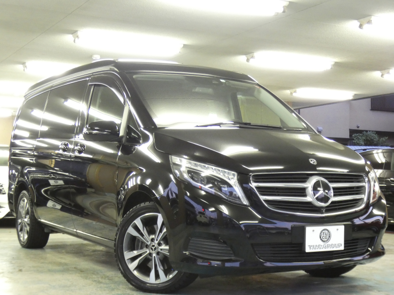 メルセデスベンツ Vクラス V220d ﾏﾙｺﾎﾟｰﾛﾎﾗｲｿﾞﾝ ﾚｰﾀﾞｰｾｰﾌﾃｨPKG　ﾎﾟｯﾌﾟｱｯﾌﾟﾙｰﾌ 最大5名就寝可能 回転式ｼｰﾄ 黒革 HDDﾅﾋﾞ 地ﾃﾞｼﾞ 360ｶﾒﾗ 純正ﾄﾞﾗﾚｺ 両側ﾊﾟﾜｰｽﾗｲﾄﾞﾄﾞｱ　2年保証付