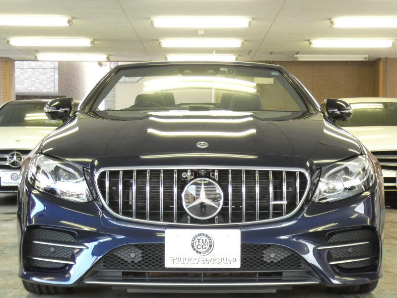 AMG Eクラス E53 4MATIC+ カブリオレ エクスクルーシブ&レーダーセーフティPKG 中期 meコネクト AMGエアロ&20インチアルミ 茶幌 茶×黒ナッパレザー ヒーター&ベンチレーター マッサージ機能 HDDナビ 地デジ Appleカープレイ 360度カメラ ヘッドアップD Burmester LEDヘッドライト 2年保証付