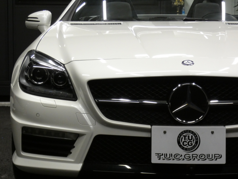 AMG SLKクラス SLK55 AMG ﾚｰﾀﾞｰｾｰﾌﾃｨPKG　左ﾊﾝﾄﾞﾙ 422ps ｷｰﾚｽｺﾞｰ ﾏｼﾞｯｸｽｶｲR ﾅｯﾊﾟ革ｼｰﾄ ﾋｰﾀｰ&ｴｱｽｶｰﾌ 純正ﾅﾋﾞTV TVｷｬﾝｾﾗｰ Bｶﾒﾗ harman/kardon IWCｸﾛｯｸ AMGｴｱﾛ&18AW AMG強化ｻｽ&ﾌﾞﾚｰｷ AMGｽﾎﾟｰﾂｴｸﾞｿﾞｰｽﾄ　2年保証付