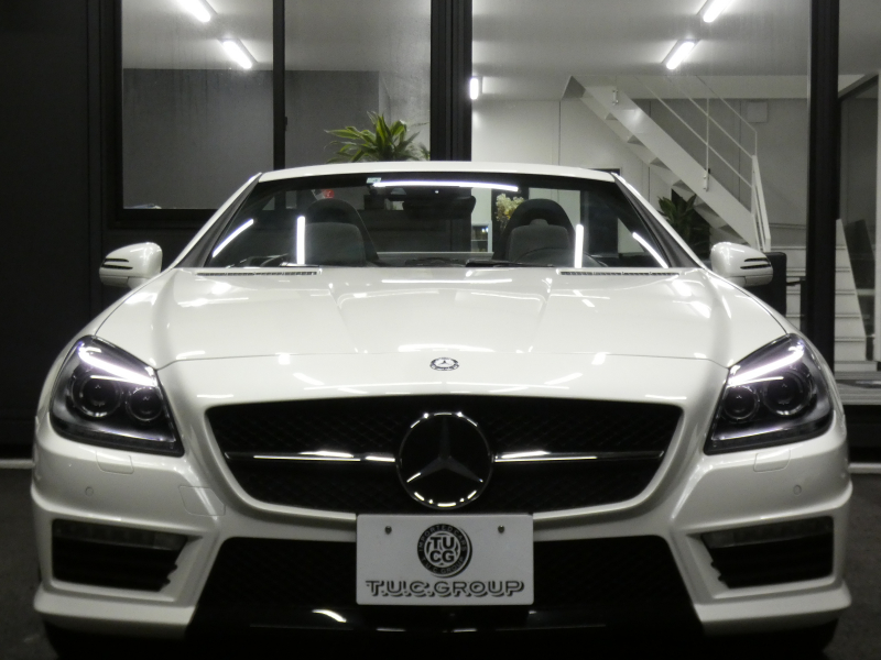 AMG SLKクラス SLK55 AMG ﾚｰﾀﾞｰｾｰﾌﾃｨPKG　左ﾊﾝﾄﾞﾙ 422ps ｷｰﾚｽｺﾞｰ ﾏｼﾞｯｸｽｶｲR ﾅｯﾊﾟ革ｼｰﾄ ﾋｰﾀｰ&ｴｱｽｶｰﾌ 純正ﾅﾋﾞTV TVｷｬﾝｾﾗｰ Bｶﾒﾗ harman/kardon IWCｸﾛｯｸ AMGｴｱﾛ&18AW AMG強化ｻｽ&ﾌﾞﾚｰｷ AMGｽﾎﾟｰﾂｴｸﾞｿﾞｰｽﾄ　2年保証付