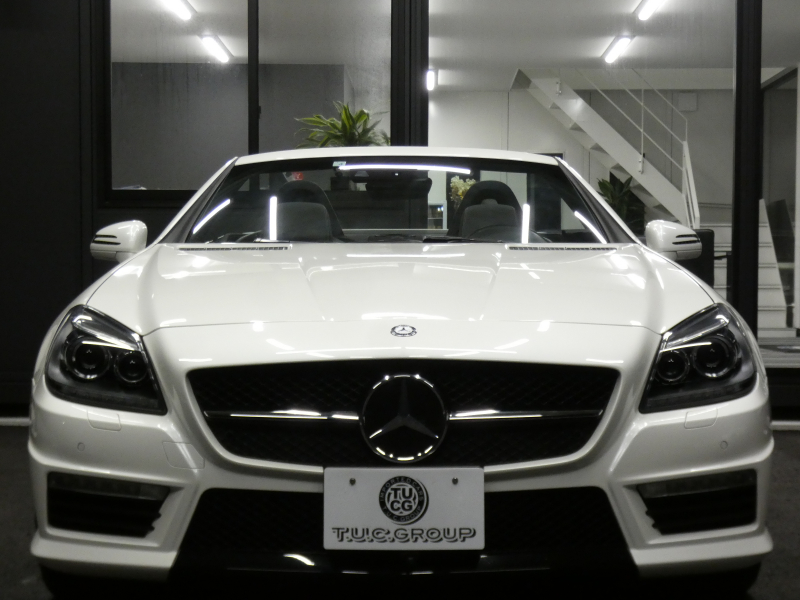 AMG SLKクラス SLK55 AMG ﾚｰﾀﾞｰｾｰﾌﾃｨPKG　左ﾊﾝﾄﾞﾙ 422ps ｷｰﾚｽｺﾞｰ ﾏｼﾞｯｸｽｶｲR ﾅｯﾊﾟ革ｼｰﾄ ﾋｰﾀｰ&ｴｱｽｶｰﾌ 純正ﾅﾋﾞTV TVｷｬﾝｾﾗｰ Bｶﾒﾗ harman/kardon IWCｸﾛｯｸ AMGｴｱﾛ&18AW AMG強化ｻｽ&ﾌﾞﾚｰｷ AMGｽﾎﾟｰﾂｴｸﾞｿﾞｰｽﾄ　2年保証付