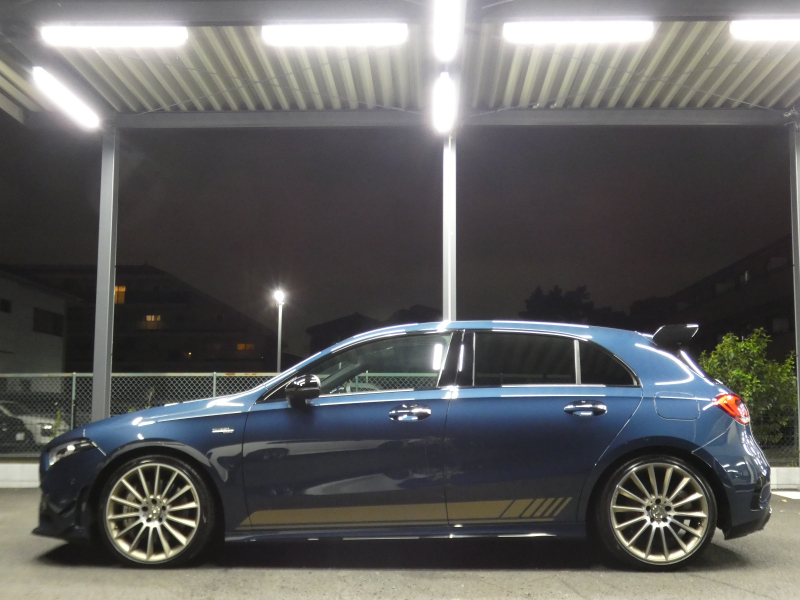 AMG Aクラス A35 4MATIC Edition1　600台限定 meｺﾈｸﾄ AMGﾊﾟﾌｫｰﾏﾝｽｼｰﾄ&ｽﾃｱﾘﾝｸﾞ 専用ｴｸｽﾃﾘｱ/ｲﾝﾃﾘｱ AMGｴｱﾛ 専用19ｲﾝﾁAW AMGﾅｲﾄPKG ﾚｰﾀﾞｰｾｰﾌﾃｨPKG MBUXﾅﾋﾞ 地ﾃﾞｼﾞ 360ｶﾒﾗ HUD ｱﾄﾞﾊﾞﾝｽﾄﾞS　2年保証付
