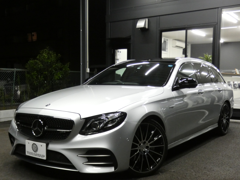AMG Eクラス E43 4MATIC ｽﾃｰｼｮﾝﾜｺﾞﾝ ｴｸｽｸﾙｰｼﾌﾞ&ﾚｰﾀﾞｰｾｰﾌﾃｨPKG　meｺﾈｸﾄ ﾅｯﾊﾟﾚｻﾞｰ ﾍﾞﾝﾁﾚｰﾀｰ&ﾘﾗｸｾﾞｰｼｮﾝ 前後席ﾋｰﾀｰ ﾊﾟﾉﾗﾏSR ﾅﾋﾞTV Aｶｰﾌﾟﾚｲ 360ｶﾒﾗ ﾍｯﾄﾞｱｯﾌﾟD Burmester AMGｴｱﾛ&AMG20AW　2年保証付