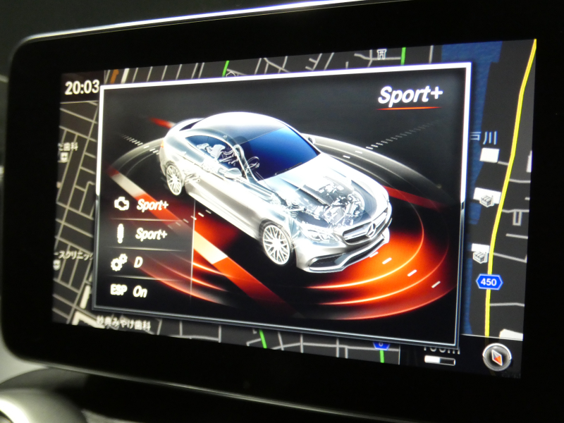 AMG Cクラス C63 ｸｰﾍﾟ ﾚｰﾀﾞｰｾｰﾌﾃｨPKG　AMG19ｲﾝﾁAW &AMGｴｱﾛ ﾌﾞﾗｯｸﾅｯﾊﾟﾚｻﾞｰ ﾅﾋﾞTV Bｶﾒﾗ Burmester ﾄﾞﾗﾚｺ 自動ﾄﾗﾝｸ/ﾌｯﾄOP ｴｱﾊﾞﾗﾝｽPKG/ﾊﾟﾌｭｰﾑｱﾄﾏｲｻﾞｰ LEDﾍｯﾄﾞﾗｲﾄ　2年保証付