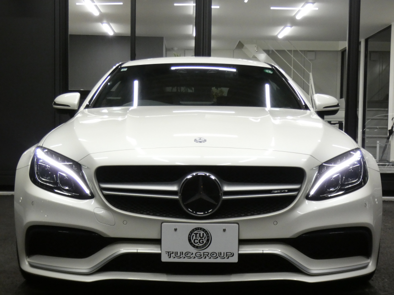 AMG Cクラス C63 ｸｰﾍﾟ ﾚｰﾀﾞｰｾｰﾌﾃｨPKG　AMG19ｲﾝﾁAW &AMGｴｱﾛ ﾌﾞﾗｯｸﾅｯﾊﾟﾚｻﾞｰ ﾅﾋﾞTV Bｶﾒﾗ Burmester ﾄﾞﾗﾚｺ 自動ﾄﾗﾝｸ/ﾌｯﾄOP ｴｱﾊﾞﾗﾝｽPKG/ﾊﾟﾌｭｰﾑｱﾄﾏｲｻﾞｰ LEDﾍｯﾄﾞﾗｲﾄ　2年保証付