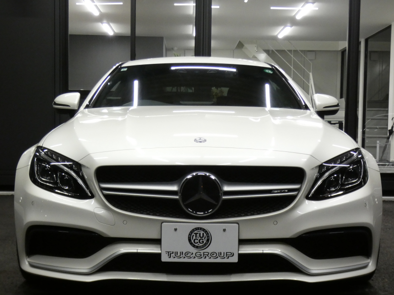 AMG Cクラス C63 ｸｰﾍﾟ ﾚｰﾀﾞｰｾｰﾌﾃｨPKG　AMG19ｲﾝﾁAW &AMGｴｱﾛ ﾌﾞﾗｯｸﾅｯﾊﾟﾚｻﾞｰ ﾅﾋﾞTV Bｶﾒﾗ Burmester ﾄﾞﾗﾚｺ 自動ﾄﾗﾝｸ/ﾌｯﾄOP ｴｱﾊﾞﾗﾝｽPKG/ﾊﾟﾌｭｰﾑｱﾄﾏｲｻﾞｰ LEDﾍｯﾄﾞﾗｲﾄ　2年保証付