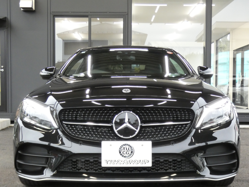 メルセデスベンツ Cクラス C180 ｸｰﾍﾟ ｽﾎﾟｰﾂ ﾚｻﾞｰｴｸｽｸﾙｰｼﾌﾞ&ﾚｰﾀﾞｰｾｰﾌﾃｨPKG　後期 meｺﾈｸﾄ 黒本革 ﾊﾟﾉﾗﾏSR ﾅﾋﾞTV Aｶｰﾌﾟﾚｲ Bｶﾒﾗ ﾍｯﾄﾞｱｯﾌﾟD ｴｱﾊﾞﾗﾝｽPKG ﾀﾞｲﾅﾐｯｸｾﾚｸﾄ AMGｴｱﾛ AMG19ｲﾝﾁAW LEDﾍｯﾄﾞﾗｲﾄ　2年保証付