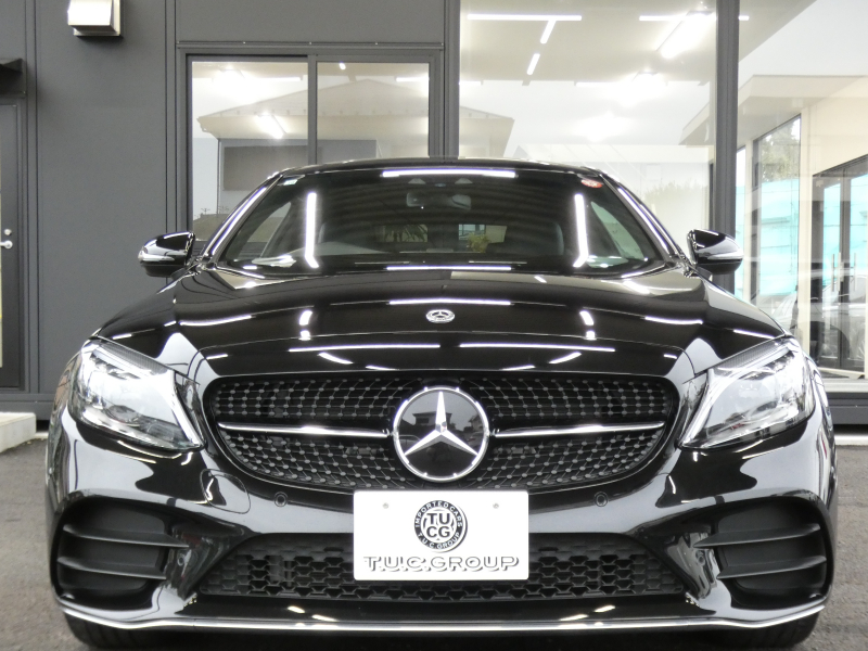 メルセデスベンツ Cクラス C180 ｸｰﾍﾟ ｽﾎﾟｰﾂ ﾚｻﾞｰｴｸｽｸﾙｰｼﾌﾞ&ﾚｰﾀﾞｰｾｰﾌﾃｨPKG　後期 meｺﾈｸﾄ 黒本革 ﾊﾟﾉﾗﾏSR ﾅﾋﾞTV Aｶｰﾌﾟﾚｲ Bｶﾒﾗ ﾍｯﾄﾞｱｯﾌﾟD ｴｱﾊﾞﾗﾝｽPKG ﾀﾞｲﾅﾐｯｸｾﾚｸﾄ AMGｴｱﾛ AMG19ｲﾝﾁAW LEDﾍｯﾄﾞﾗｲﾄ　2年保証付