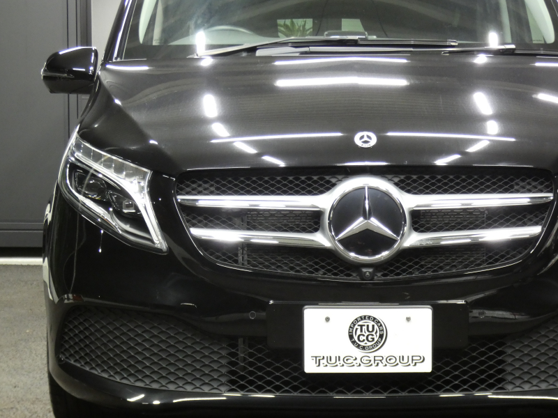 メルセデスベンツ Vクラス V220d ﾏﾙｺﾎﾟｰﾛﾎﾗｲｿﾞﾝ ﾚｰﾀﾞｰｾｰﾌﾃｨPKG　後期 New2,000ccE/G 9速AT MBUXﾅﾋﾞTV ｻｲﾄﾞｵｰﾆﾝｸﾞ ﾎﾟｯﾌﾟｱｯﾌﾟﾙｰﾌ 最大5名就寝可能 回転式ｼｰﾄ 黒本革 2ndｼｰﾄﾍﾞﾝﾁﾚｰﾀｰ&ﾋｰﾀｰ 両側ﾊﾟﾜｰｽﾗｲﾄﾞ LEDﾍｯﾄﾞﾗｲﾄ　新車保証継承可能