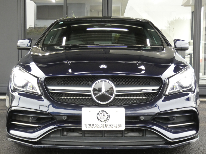 AMG CLAクラス CLA45 4MATIC ﾚｰﾀﾞｰｾｰﾌﾃｨPKG　後期 381ps ｷｰﾚｽｺﾞｰ 黒本革 ﾊﾟﾉﾗﾏSR ﾅﾋﾞTV Aｶｰﾌﾟﾚｲ Bｶﾒﾗ ﾀﾞｲﾅﾐｯｸｾﾚｸﾄ LEDﾗｲﾄ ｱﾀﾞﾌﾟﾃｨﾌﾞHB ﾊﾟﾄﾞﾙｼﾌﾄ AMGｴｱﾛ&18ｲﾝﾁAW　2年保証付