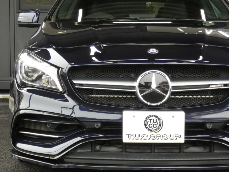 AMG CLAクラス CLA45 4MATIC ﾚｰﾀﾞｰｾｰﾌﾃｨPKG　後期 381ps ｷｰﾚｽｺﾞｰ 黒本革 ﾊﾟﾉﾗﾏSR ﾅﾋﾞTV Aｶｰﾌﾟﾚｲ Bｶﾒﾗ ﾀﾞｲﾅﾐｯｸｾﾚｸﾄ LEDﾗｲﾄ ｱﾀﾞﾌﾟﾃｨﾌﾞHB ﾊﾟﾄﾞﾙｼﾌﾄ AMGｴｱﾛ&18ｲﾝﾁAW　2年保証付