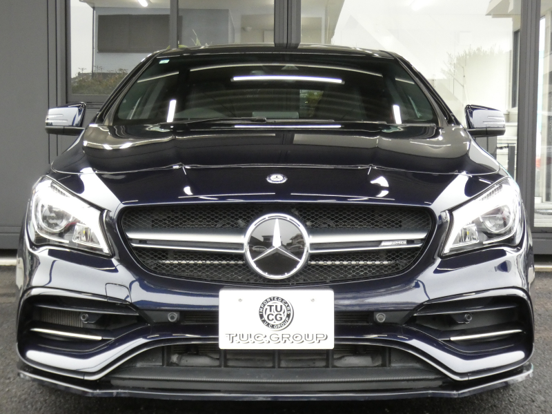 AMG CLAクラス CLA45 4MATIC ﾚｰﾀﾞｰｾｰﾌﾃｨPKG　後期 381ps ｷｰﾚｽｺﾞｰ 黒本革 ﾊﾟﾉﾗﾏSR ﾅﾋﾞTV Aｶｰﾌﾟﾚｲ Bｶﾒﾗ ﾀﾞｲﾅﾐｯｸｾﾚｸﾄ LEDﾗｲﾄ ｱﾀﾞﾌﾟﾃｨﾌﾞHB ﾊﾟﾄﾞﾙｼﾌﾄ AMGｴｱﾛ&18ｲﾝﾁAW　2年保証付