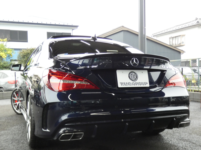 AMG CLAクラス CLA45 4MATIC ﾚｰﾀﾞｰｾｰﾌﾃｨPKG　後期 381ps ｷｰﾚｽｺﾞｰ 黒本革 ﾊﾟﾉﾗﾏSR ﾅﾋﾞTV Aｶｰﾌﾟﾚｲ Bｶﾒﾗ ﾀﾞｲﾅﾐｯｸｾﾚｸﾄ LEDﾗｲﾄ ｱﾀﾞﾌﾟﾃｨﾌﾞHB ﾊﾟﾄﾞﾙｼﾌﾄ AMGｴｱﾛ&18ｲﾝﾁAW　2年保証付