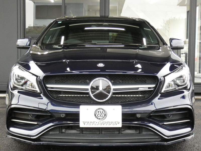 AMG CLAクラス CLA45 4MATIC ﾚｰﾀﾞｰｾｰﾌﾃｨPKG　後期 381ps ｷｰﾚｽｺﾞｰ 黒本革 ﾊﾟﾉﾗﾏSR ﾅﾋﾞTV Aｶｰﾌﾟﾚｲ Bｶﾒﾗ ﾀﾞｲﾅﾐｯｸｾﾚｸﾄ LEDﾗｲﾄ ｱﾀﾞﾌﾟﾃｨﾌﾞHB ﾊﾟﾄﾞﾙｼﾌﾄ AMGｴｱﾛ&18ｲﾝﾁAW　2年保証付