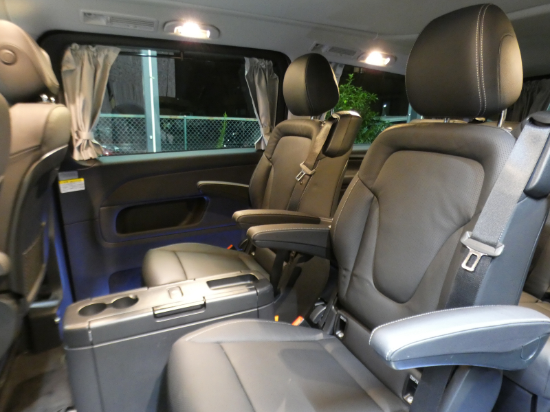 メルセデスベンツ Vクラス V220d ﾏﾙｺﾎﾟｰﾛﾎﾗｲｿﾞﾝ ﾚｰﾀﾞｰｾｰﾌﾃｨPKG　後期型 ｻｲﾄﾞｵｰﾆﾝｸﾞ ﾎﾟｯﾌﾟｱｯﾌﾟﾙｰﾌ 最大5名就寝可能 回転式ｼｰﾄ 黒本革 ﾍﾞﾝﾁﾚｰﾀｰ HDDﾅﾋﾞ 地ﾃﾞｼﾞ 360ｶﾒﾗ ﾃﾞｼﾞﾀﾙｲﾝﾅｰﾐﾗｰ 両側ﾊﾟﾜｰｽﾗｲﾄﾞ LEDﾍｯﾄﾞﾗｲﾄ　2年保証付