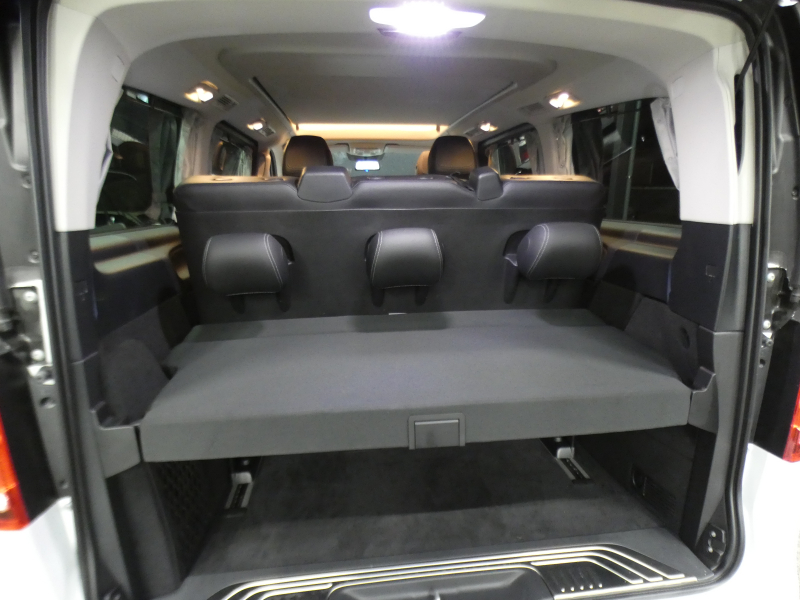 メルセデスベンツ Vクラス V220d ﾏﾙｺﾎﾟｰﾛﾎﾗｲｿﾞﾝ ﾚｰﾀﾞｰｾｰﾌﾃｨPKG　後期型 ｻｲﾄﾞｵｰﾆﾝｸﾞ ﾎﾟｯﾌﾟｱｯﾌﾟﾙｰﾌ 最大5名就寝可能 回転式ｼｰﾄ 黒本革 ﾍﾞﾝﾁﾚｰﾀｰ HDDﾅﾋﾞ 地ﾃﾞｼﾞ 360ｶﾒﾗ ﾃﾞｼﾞﾀﾙｲﾝﾅｰﾐﾗｰ 両側ﾊﾟﾜｰｽﾗｲﾄﾞ LEDﾍｯﾄﾞﾗｲﾄ　2年保証付