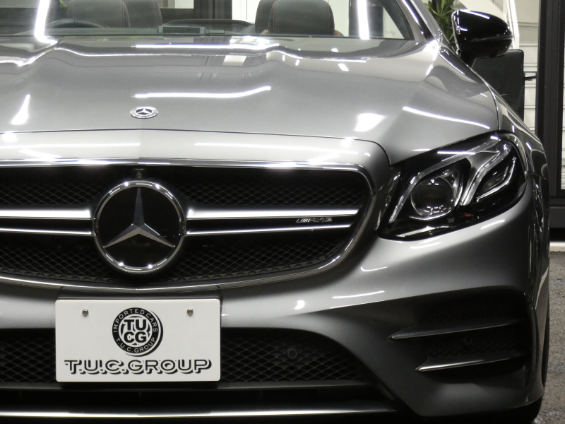 AMG Eクラス E53 4MATIC+ ｶﾌﾞﾘｵﾚ ｴｸｽｸﾙｰｼﾌﾞ&ﾚｰﾀﾞｰｾｰﾌﾃｨPKG　ISG搭載 中期 meｺﾈｸﾄ AMGｴｱﾛ&20ｲﾝﾁｱﾙﾐ 茶幌 茶×黒ﾅｯﾊﾟﾚｻﾞｰ ﾋｰﾀｰ&ﾍﾞﾝﾁﾚｰﾀｰ ﾏｯｻｰｼﾞ機能 HDDﾅﾋﾞ 地ﾃﾞｼﾞ Appleｶｰﾌﾟﾚｲ 360度ｶﾒﾗ ﾍｯﾄﾞｱｯﾌﾟD Burmester LEDﾍｯﾄﾞﾗｲﾄ　2年保証付