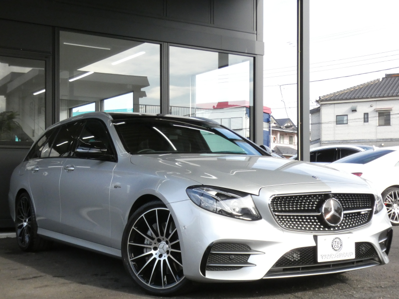 AMG Eクラス E43 4MATICｽﾃｰｼｮﾝﾜｺﾞﾝ ﾚｰﾀﾞｰｾｰﾌﾃｨPKG　ﾌﾞﾗｯｸﾅｯﾊﾟﾚｻﾞｰ 全席ｼｰﾄﾋｰﾀｰ ﾊﾟﾉﾗﾏｻﾝﾙｰﾌ HDDﾅﾋﾞ 地ﾃﾞｼﾞ Appleｶｰﾌﾟﾚｲ 360ｶﾒﾗ F/Rﾄﾞﾗﾚｺ ｴｱｻｽ Burmester LEDﾍｯﾄﾞﾗｲﾄ 20ｲﾝﾁｱﾙﾐ　2年保証付