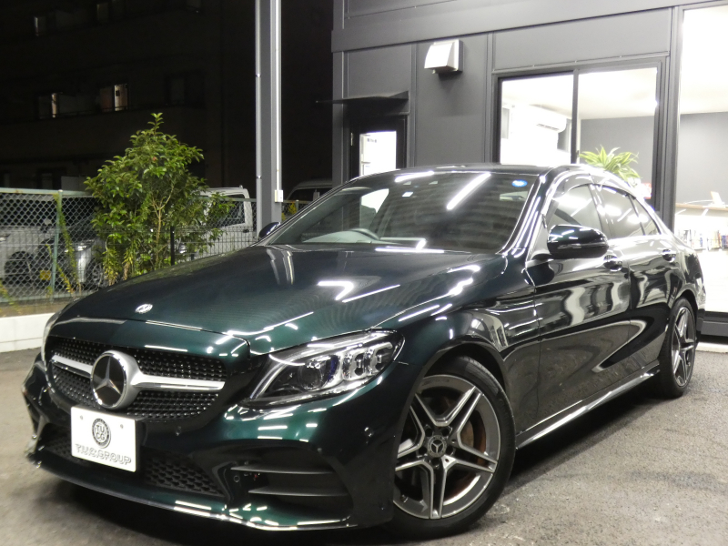 メルセデスベンツ Cクラス C200ｱﾊﾞﾝｷﾞｬﾙﾄﾞ AMGﾗｲﾝ ﾚｻﾞｰｴｸｽｸﾙｰｼﾌﾞ&ﾚｰﾀﾞｰｾｰﾌﾃｨPKG　後期 1ｵｰﾅｰ BSG搭載 9速AT meｺﾈｸﾄ 赤本革 HDDﾅﾋﾞ 地ﾃﾞｼﾞ Appleｶｰﾌﾟﾚｲ Bｶﾒﾗ ﾍｯﾄﾞｱｯﾌﾟD Burmester 液晶ﾒｰﾀｰ LEDﾍｯﾄﾞﾗｲﾄ　2年保証付