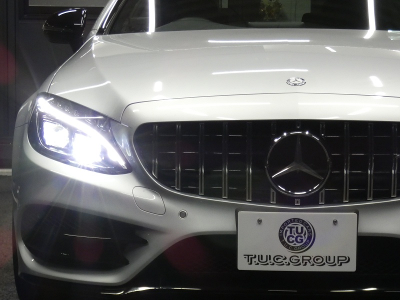 AMG Cクラス C43 4MATIC ｸｰﾍﾟ ﾚｰﾀﾞｰｾｰﾌﾃｨPKG　9速AT AMGｴｱﾛ&19ｲﾝﾁｱﾙﾐ ﾊﾟﾅﾒﾘｶｰﾅｸﾞﾘﾙ 黒本革 HDDﾅﾋﾞ 地ﾃﾞｼﾞ ﾊﾞｯｸｶﾒﾗ Burmester ﾊﾟﾌｭｰﾑｱﾄﾏｲｻﾞｰ 前後ﾄﾞﾗﾚｺ LEDﾍｯﾄﾞﾗｲﾄ/ｱﾀﾞﾌﾟﾃｨﾌﾞHB　2年保証付