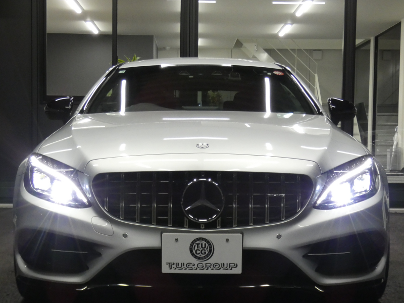 AMG Cクラス C43 4MATIC ｸｰﾍﾟ ﾚｰﾀﾞｰｾｰﾌﾃｨPKG　9速AT AMGｴｱﾛ&19ｲﾝﾁｱﾙﾐ ﾊﾟﾅﾒﾘｶｰﾅｸﾞﾘﾙ 黒本革 HDDﾅﾋﾞ 地ﾃﾞｼﾞ ﾊﾞｯｸｶﾒﾗ Burmester ﾊﾟﾌｭｰﾑｱﾄﾏｲｻﾞｰ 前後ﾄﾞﾗﾚｺ LEDﾍｯﾄﾞﾗｲﾄ/ｱﾀﾞﾌﾟﾃｨﾌﾞHB　2年保証付