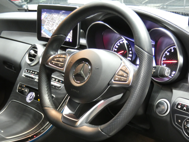 AMG Cクラス C43 4MATIC ｸｰﾍﾟ ﾚｰﾀﾞｰｾｰﾌﾃｨPKG　9速AT AMGｴｱﾛ&19ｲﾝﾁｱﾙﾐ ﾊﾟﾅﾒﾘｶｰﾅｸﾞﾘﾙ 黒本革 HDDﾅﾋﾞ 地ﾃﾞｼﾞ ﾊﾞｯｸｶﾒﾗ Burmester ﾊﾟﾌｭｰﾑｱﾄﾏｲｻﾞｰ 前後ﾄﾞﾗﾚｺ LEDﾍｯﾄﾞﾗｲﾄ/ｱﾀﾞﾌﾟﾃｨﾌﾞHB　2年保証付