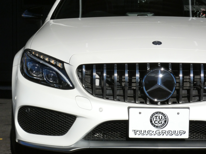 AMG Cクラス C43 4MATIC ｶﾌﾞﾘｵﾚ ﾚｰﾀﾞｰｾｰﾌﾃｨPKG　9速AT AMGｴｱﾛ&19ｲﾝﾁｱﾙﾐ 赤革 赤幌 HDDﾅﾋﾞ 地ﾃﾞｼﾞ Bluetoothｵｰﾃﾞｨｵ ﾌﾞﾙﾒｽﾀｰ 360度ﾄﾞﾗﾚｺ LEDﾍｯﾄﾞﾗｲﾄ ｴｱﾊﾞﾗﾝｽPKG　2年保証付