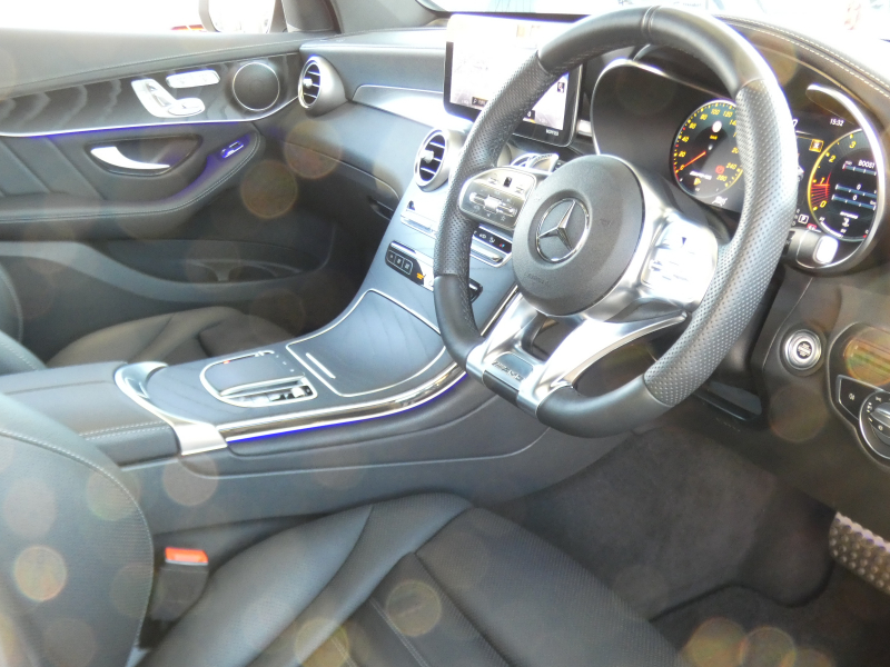 AMG GLCクーペ GLC43 4MATIC ｸｰﾍﾟ ﾚｻﾞｰｴｸｽｸﾙｰｼﾌﾞ&ﾚｰﾀﾞｰｾｰﾌﾃｨPKG　後期 390ps meｺﾈｸﾄ 黒本革/ﾍﾞﾝﾁﾚｰﾀｰ ｻﾝﾙｰﾌ MBUXﾅﾋﾞ 地ﾃﾞｼﾞ 360ｶﾒﾗ ﾍｯﾄﾞｱｯﾌﾟD ｴｱﾊﾞﾗﾝｽPKG ﾏﾙﾁﾋﾞｰﾑLEDﾍｯﾄﾞﾗｲﾄ AMGｴｱﾛ/20ｲﾝﾁAW　2年保証付