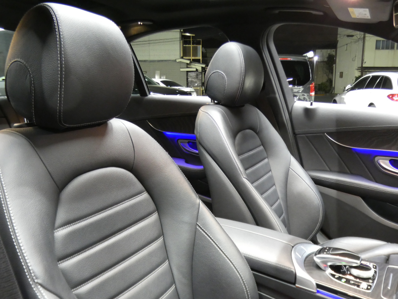 AMG Cクラス C43 4MATIC ﾚｰﾀﾞｰｾｰﾌﾃｨPKG　後期 390ps meｺﾈｸﾄ 黒本革 ﾊﾟﾉﾗﾏSR HDDﾅﾋﾞ 地ﾃﾞｼﾞ Appleｶｰﾌﾟﾚｲ ﾍｯﾄﾞｱｯﾌﾟD Burmester ｴｱﾊﾞﾗﾝｽPKG ｵｰﾄﾄﾗﾝｸ ﾏﾙﾁﾋﾞｰﾑLEDﾍｯﾄﾞﾗｲﾄ　2年保証付