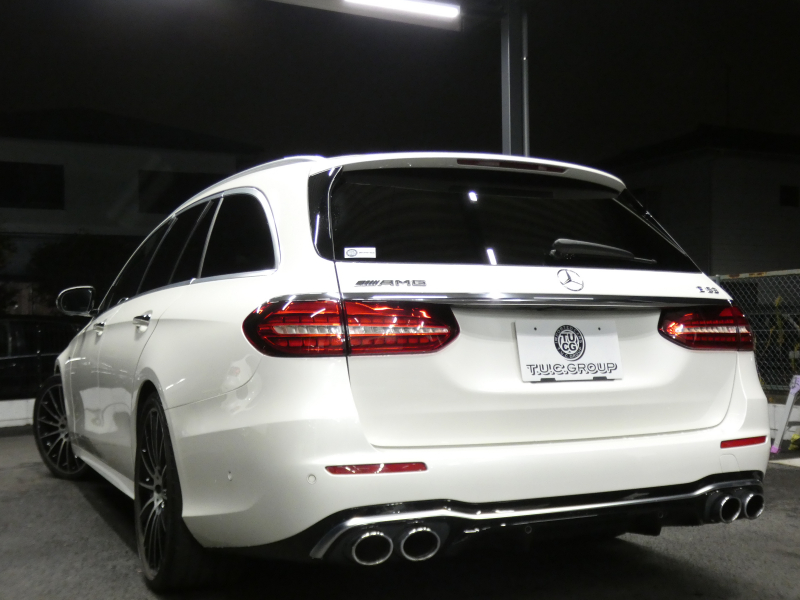 AMG Eクラス E53 4MATIC+ ｽﾃｰｼｮﾝﾜｺﾞﾝ ｴｸｽｸﾙｰｼﾌﾞ&ﾚｰﾀﾞｰｾｰﾌﾃｨPKG ISG搭載 後期ﾓﾃﾞﾙ 1ｵｰﾅｰ meｺﾈｸﾄ 黒ﾅｯﾊﾟﾚｻﾞｰ/ﾍﾞﾝﾁﾚｰﾀｰ ﾊﾟﾉﾗﾏｻﾝﾙｰﾌ MBUXﾅﾋﾞ 地ﾃﾞｼﾞ 360ｶﾒﾗ Aｶｰﾌﾟﾚｲ Burmester ﾍｯﾄﾞｱｯﾌﾟD　2年保証付