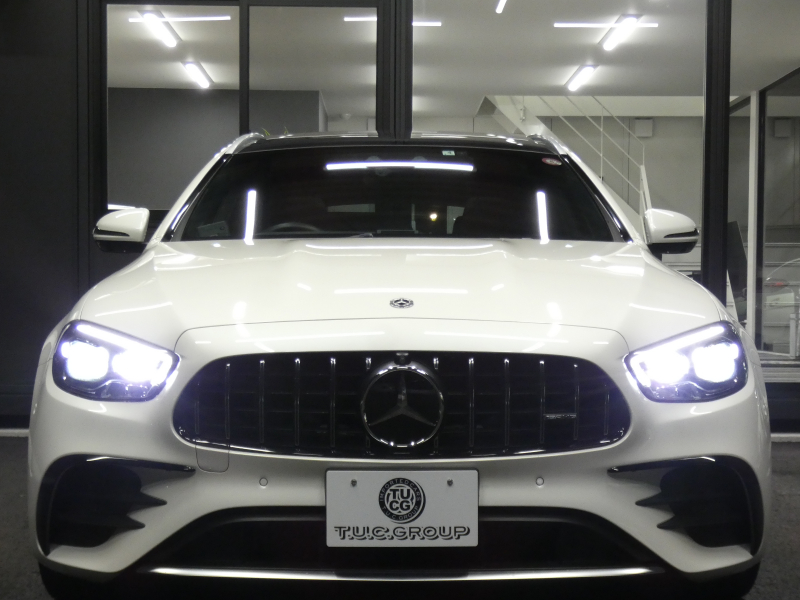 AMG Eクラス E53 4MATIC+ ｽﾃｰｼｮﾝﾜｺﾞﾝ ｴｸｽｸﾙｰｼﾌﾞ&ﾚｰﾀﾞｰｾｰﾌﾃｨPKG ISG搭載 後期ﾓﾃﾞﾙ 1ｵｰﾅｰ meｺﾈｸﾄ 黒ﾅｯﾊﾟﾚｻﾞｰ/ﾍﾞﾝﾁﾚｰﾀｰ ﾊﾟﾉﾗﾏｻﾝﾙｰﾌ MBUXﾅﾋﾞ 地ﾃﾞｼﾞ 360ｶﾒﾗ Aｶｰﾌﾟﾚｲ Burmester ﾍｯﾄﾞｱｯﾌﾟD　2年保証付