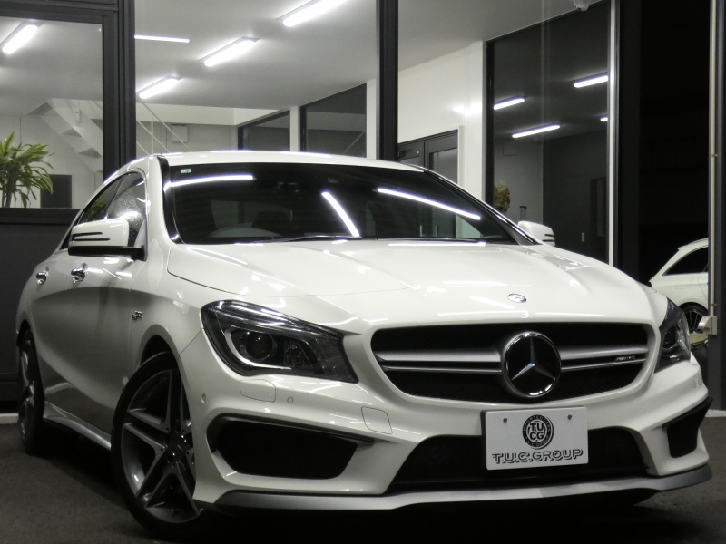 AMG Aクラス CLA45 AMG 4MATIC ﾚｰﾀﾞｰｾｰﾌﾃｨPKG　AMGｴｱﾛ&18AW 強化ﾌﾞﾚｰｷ&ｻｽﾍﾟﾝｼｮﾝ ﾃﾞｨｽﾄﾛﾆｯｸﾌﾟﾗｽ 黒本革ｼｰﾄ HDDﾅﾋﾞ 地ﾃﾞｼﾞ Bｶﾒﾗ ｷｾﾉﾝﾗｲﾄ ｱﾀﾞﾌﾟﾃｨﾌﾞHB ﾊﾟﾄﾞﾙｼﾌﾄ ﾃﾞｼﾞﾀﾙｲﾝﾅｰﾐﾗｰ　2年保証付