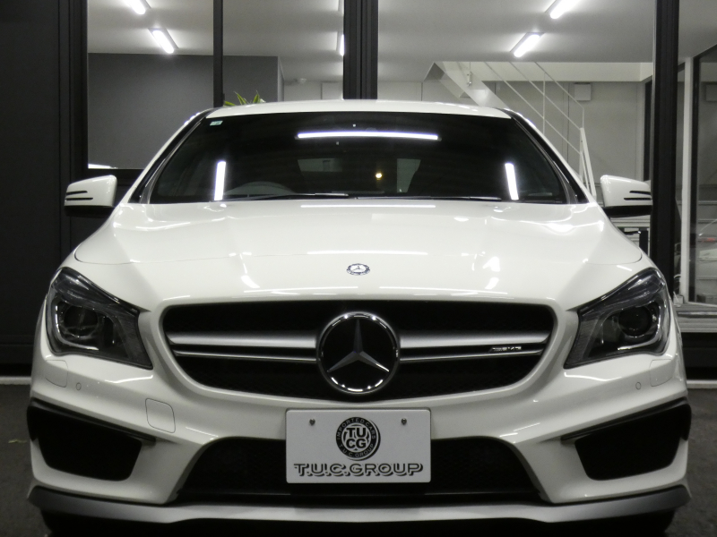 AMG Aクラス CLA45 AMG 4MATIC ﾚｰﾀﾞｰｾｰﾌﾃｨPKG　AMGｴｱﾛ&18AW 強化ﾌﾞﾚｰｷ&ｻｽﾍﾟﾝｼｮﾝ ﾃﾞｨｽﾄﾛﾆｯｸﾌﾟﾗｽ 黒本革ｼｰﾄ HDDﾅﾋﾞ 地ﾃﾞｼﾞ Bｶﾒﾗ ｷｾﾉﾝﾗｲﾄ ｱﾀﾞﾌﾟﾃｨﾌﾞHB ﾊﾟﾄﾞﾙｼﾌﾄ ﾃﾞｼﾞﾀﾙｲﾝﾅｰﾐﾗｰ　2年保証付