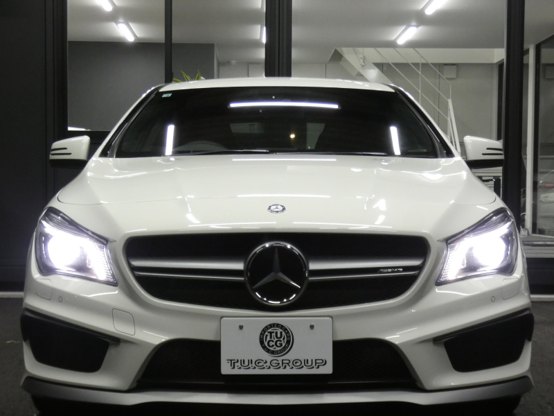 AMG Aクラス CLA45 AMG 4MATIC ﾚｰﾀﾞｰｾｰﾌﾃｨPKG　AMGｴｱﾛ&18AW 強化ﾌﾞﾚｰｷ&ｻｽﾍﾟﾝｼｮﾝ ﾃﾞｨｽﾄﾛﾆｯｸﾌﾟﾗｽ 黒本革ｼｰﾄ HDDﾅﾋﾞ 地ﾃﾞｼﾞ Bｶﾒﾗ ｷｾﾉﾝﾗｲﾄ ｱﾀﾞﾌﾟﾃｨﾌﾞHB ﾊﾟﾄﾞﾙｼﾌﾄ ﾃﾞｼﾞﾀﾙｲﾝﾅｰﾐﾗｰ　2年保証付