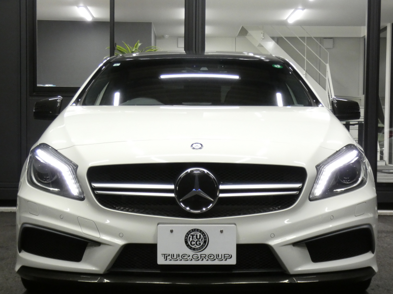 AMG Aクラス A45 AMG 4MATIC AMGｱﾄﾞﾊﾞﾝｽﾄﾞ&ｾｰﾌﾃｨPKG　AMGﾊﾟﾌｫｰﾏﾝｽｼｰﾄ&ｽﾃｱﾘﾝｸﾞ ﾊﾟﾉﾗﾏSR ﾅﾋﾞ 地ﾃﾞｼﾞ Bｶﾒﾗ harman/kardon ﾊﾟﾄﾞﾙｼﾌﾄ PTS AMGｴｱﾛ&18AW 　2年保証付