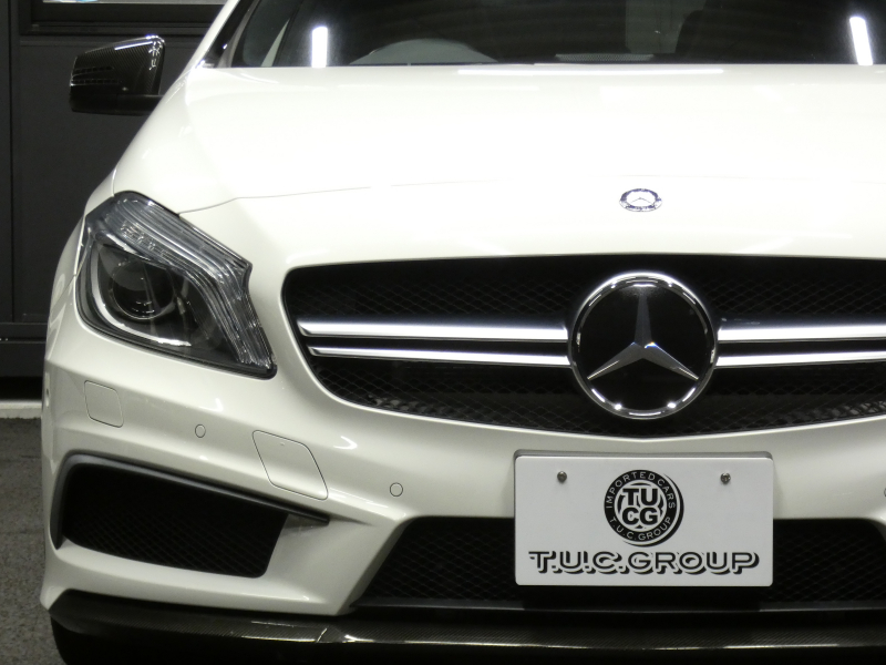 AMG Aクラス A45 AMG 4MATIC AMGｱﾄﾞﾊﾞﾝｽﾄﾞ&ｾｰﾌﾃｨPKG　AMGﾊﾟﾌｫｰﾏﾝｽｼｰﾄ&ｽﾃｱﾘﾝｸﾞ ﾊﾟﾉﾗﾏSR ﾅﾋﾞ 地ﾃﾞｼﾞ Bｶﾒﾗ harman/kardon ﾊﾟﾄﾞﾙｼﾌﾄ PTS AMGｴｱﾛ&18AW 　2年保証付