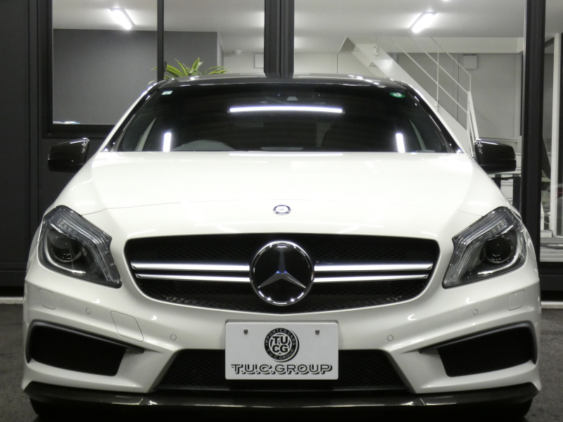 AMG Aクラス A45 AMG 4MATIC AMGｱﾄﾞﾊﾞﾝｽﾄﾞ&ｾｰﾌﾃｨPKG　AMGﾊﾟﾌｫｰﾏﾝｽｼｰﾄ&ｽﾃｱﾘﾝｸﾞ ﾊﾟﾉﾗﾏSR ﾅﾋﾞ 地ﾃﾞｼﾞ Bｶﾒﾗ harman/kardon ﾊﾟﾄﾞﾙｼﾌﾄ PTS AMGｴｱﾛ&18AW 　2年保証付