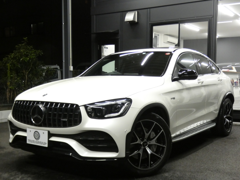 AMG GLCクーペ GLC43 4MATIC ｸｰﾍﾟ ﾚｻﾞｰｴｸｽｸﾙｰｼﾌﾞ&ﾚｰﾀﾞｰｾｰﾌﾃｨPKG　後期 390ps meｺﾈｸﾄ 赤黒革 ｻﾝﾙｰﾌ MBUXﾅﾋﾞ 地ﾃﾞｼﾞ 360ｶﾒﾗ ﾍｯﾄﾞｱｯﾌﾟD Burmester ｴｱﾊﾞﾗﾝｽPKG ﾏﾙﾁﾋﾞｰﾑLEDﾍｯﾄﾞﾗｲﾄ AMGｴｱﾛ/20ｲﾝﾁAW　2年保証付