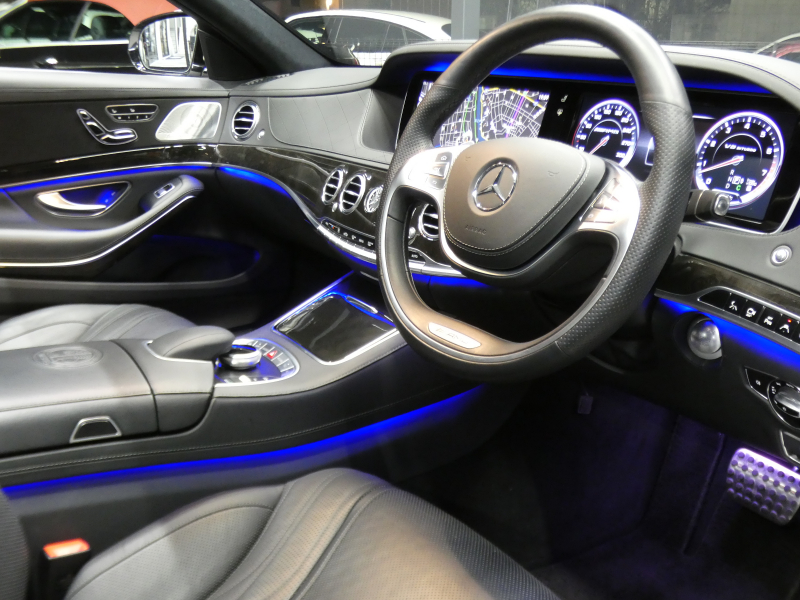 AMG Sクラス S63 AMG ﾛﾝｸﾞ ｼｮｰﾌｧｰ&ﾚｰﾀﾞｰｾｰﾌﾃｨPKG　585ps ﾅｯﾊﾟ革ｼｰﾄ/前後ﾍﾞﾝﾁﾚｰﾀｰ&ﾋｰﾀｰ&ﾏｯｻｰｼﾞ ﾅﾋﾞ 地ﾃﾞｼﾞ 360ｶﾒﾗ ﾘｱｴﾝﾀｰﾃｲﾝﾒﾝﾄ Burmester ﾅｲﾄﾋﾞｭｰｱｼｽﾄ AMGｴｱﾛ 後期S63用20AW　2年保証付