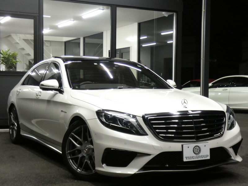 AMG Sクラス S63 AMG ﾛﾝｸﾞ ｼｮｰﾌｧｰ&ﾚｰﾀﾞｰｾｰﾌﾃｨPKG　585ps ﾅｯﾊﾟ革ｼｰﾄ/前後ﾍﾞﾝﾁﾚｰﾀｰ&ﾋｰﾀｰ&ﾏｯｻｰｼﾞ ﾅﾋﾞ 地ﾃﾞｼﾞ 360ｶﾒﾗ ﾘｱｴﾝﾀｰﾃｲﾝﾒﾝﾄ Burmester ﾅｲﾄﾋﾞｭｰｱｼｽﾄ AMGｴｱﾛ 後期S63用20AW　2年保証付