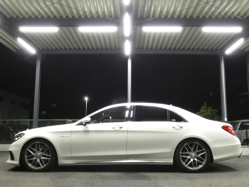 AMG Sクラス S63 AMG ﾛﾝｸﾞ ｼｮｰﾌｧｰ&ﾚｰﾀﾞｰｾｰﾌﾃｨPKG　585ps ﾅｯﾊﾟ革ｼｰﾄ/前後ﾍﾞﾝﾁﾚｰﾀｰ&ﾋｰﾀｰ&ﾏｯｻｰｼﾞ ﾅﾋﾞ 地ﾃﾞｼﾞ 360ｶﾒﾗ ﾘｱｴﾝﾀｰﾃｲﾝﾒﾝﾄ Burmester ﾅｲﾄﾋﾞｭｰｱｼｽﾄ AMGｴｱﾛ 後期S63用20AW　2年保証付