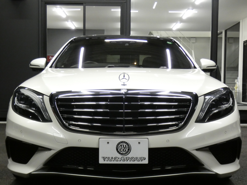 AMG Sクラス S63 AMG ﾛﾝｸﾞ ｼｮｰﾌｧｰ&ﾚｰﾀﾞｰｾｰﾌﾃｨPKG　585ps ﾅｯﾊﾟ革ｼｰﾄ/前後ﾍﾞﾝﾁﾚｰﾀｰ&ﾋｰﾀｰ&ﾏｯｻｰｼﾞ ﾅﾋﾞ 地ﾃﾞｼﾞ 360ｶﾒﾗ ﾘｱｴﾝﾀｰﾃｲﾝﾒﾝﾄ Burmester ﾅｲﾄﾋﾞｭｰｱｼｽﾄ AMGｴｱﾛ 後期S63用20AW　2年保証付