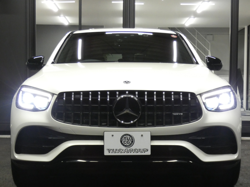 AMG GLCクーペ GLC43 4MATIC ｸｰﾍﾟ ﾚｻﾞｰｴｸｽｸﾙｰｼﾌﾞ&ﾚｰﾀﾞｰｾｰﾌﾃｨPKG　後期 390ps meｺﾈｸﾄ 黒革 ｻﾝﾙｰﾌ MBUXﾅﾋﾞ 地ﾃﾞｼﾞ 360ｶﾒﾗ ﾍｯﾄﾞｱｯﾌﾟD Burmester ｴｱﾊﾞﾗﾝｽPKG 前後ﾄﾞﾗﾚｺ ﾏﾙﾁﾋﾞｰﾑLEDﾍｯﾄﾞﾗｲﾄ AMGｴｱﾛ/20ｲﾝﾁAW　2年保証付