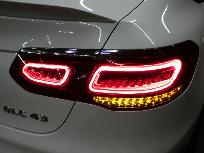 AMG GLCクーペ GLC43 4MATIC ｸｰﾍﾟ ﾚｻﾞｰｴｸｽｸﾙｰｼﾌﾞ&ﾚｰﾀﾞｰｾｰﾌﾃｨPKG　後期 390ps meｺﾈｸﾄ 黒革 ｻﾝﾙｰﾌ MBUXﾅﾋﾞ 地ﾃﾞｼﾞ 360ｶﾒﾗ ﾍｯﾄﾞｱｯﾌﾟD Burmester ｴｱﾊﾞﾗﾝｽPKG 前後ﾄﾞﾗﾚｺ ﾏﾙﾁﾋﾞｰﾑLEDﾍｯﾄﾞﾗｲﾄ AMGｴｱﾛ/20ｲﾝﾁAW　2年保証付