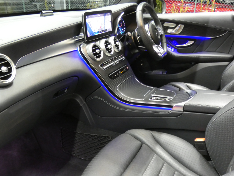 AMG GLCクーペ GLC43 4MATIC ｸｰﾍﾟ ﾚｻﾞｰｴｸｽｸﾙｰｼﾌﾞ&ﾚｰﾀﾞｰｾｰﾌﾃｨPKG　後期 390ps meｺﾈｸﾄ 黒革 ｻﾝﾙｰﾌ MBUXﾅﾋﾞ 地ﾃﾞｼﾞ 360ｶﾒﾗ ﾍｯﾄﾞｱｯﾌﾟD Burmester ｴｱﾊﾞﾗﾝｽPKG 前後ﾄﾞﾗﾚｺ ﾏﾙﾁﾋﾞｰﾑLEDﾍｯﾄﾞﾗｲﾄ AMGｴｱﾛ/20ｲﾝﾁAW　2年保証付