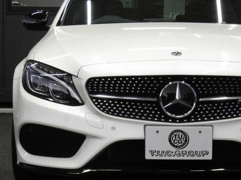 AMG Cクラス C43 4MATIC ｴｸｽｸﾙｰｼﾌﾞ&ﾚｰﾀﾞｰｾｰﾌﾃｨPKG　9速AT AMGｴｱﾛ&19ｲﾝﾁｱﾙﾐ 黒本革 ﾊﾟﾉﾗﾏｻﾝﾙｰﾌ HDDﾅﾋﾞ 地ﾃﾞｼﾞ ﾊﾞｯｸｶﾒﾗ Burmester ﾊﾟﾌｭｰﾑｱﾄﾏｲｻﾞｰ ﾍｯﾄﾞｱｯﾌﾟD LEDﾍｯﾄﾞﾗｲﾄ　2年保証付