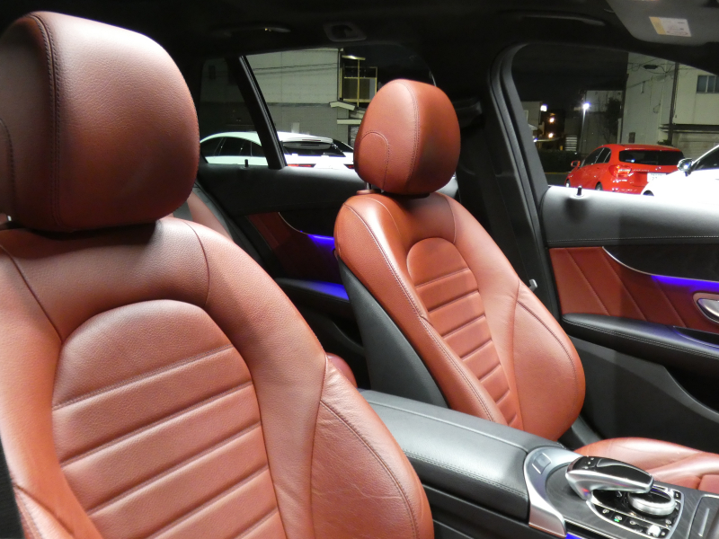 AMG Cクラス C43 4MATIC ｽﾃｰｼｮﾝﾜｺﾞﾝ ﾚｰﾀﾞｰｾｰﾌﾃｨPKG　後期 390ps meｺﾈｸﾄ 赤本革 ﾊﾟﾉﾗﾏSR HDDﾅﾋﾞ 地ﾃﾞｼﾞ Appleｶｰﾌﾟﾚｲ ﾍｯﾄﾞｱｯﾌﾟD Burmester ｴｱﾊﾞﾗﾝｽPKG ｵｰﾄﾃｰﾙｹﾞｰﾄ ﾏﾙﾁﾋﾞｰﾑLEDﾍｯﾄﾞﾗｲﾄ　2年保証付