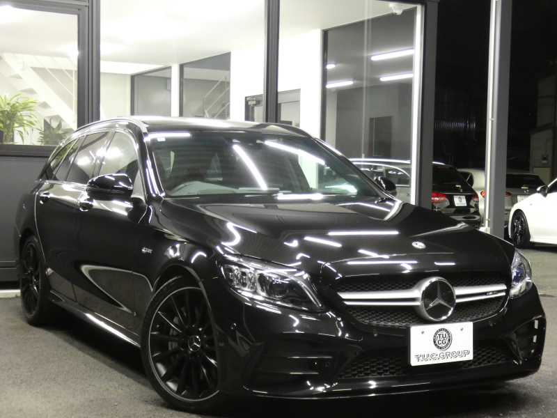 AMG Cクラス C43 4MATIC ｽﾃｰｼｮﾝﾜｺﾞﾝ ﾚｰﾀﾞｰｾｰﾌﾃｨPKG　後期 390ps meｺﾈｸﾄ 赤本革 ﾊﾟﾉﾗﾏSR HDDﾅﾋﾞ 地ﾃﾞｼﾞ Appleｶｰﾌﾟﾚｲ ﾍｯﾄﾞｱｯﾌﾟD Burmester ｴｱﾊﾞﾗﾝｽPKG ｵｰﾄﾃｰﾙｹﾞｰﾄ ﾏﾙﾁﾋﾞｰﾑLEDﾍｯﾄﾞﾗｲﾄ　2年保証付